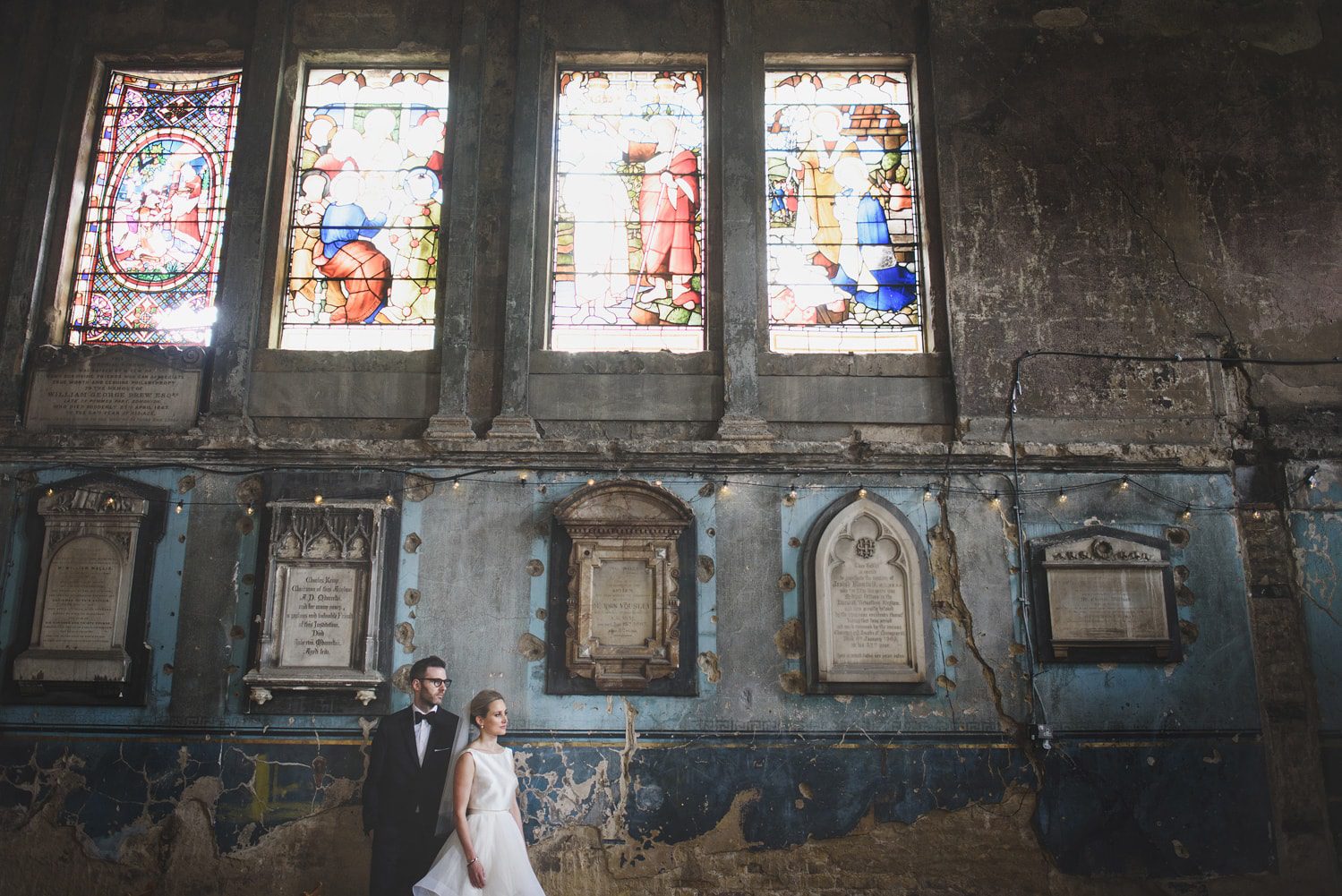Asylum wedding photography