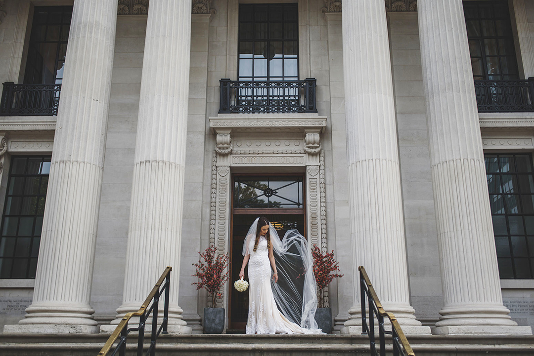 Old Marylebone Town Hall micro wedding photography London