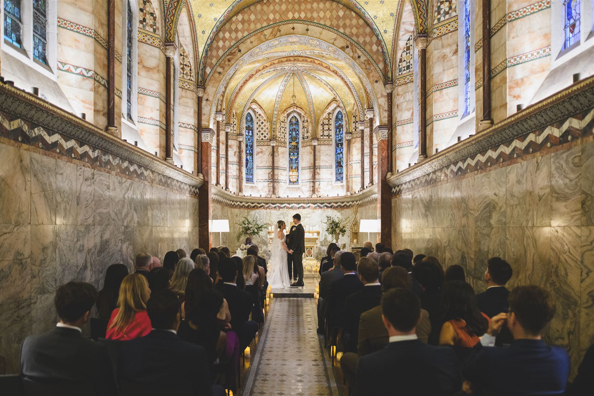 Fitzrovia Chapel wedding photographer
